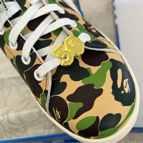 Adidas Stan Smith x BAPE 30th Anniversary Shoe - Picture 3 of 14